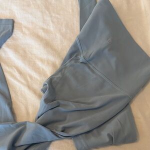 lululemon athletica muted slate blue leggings